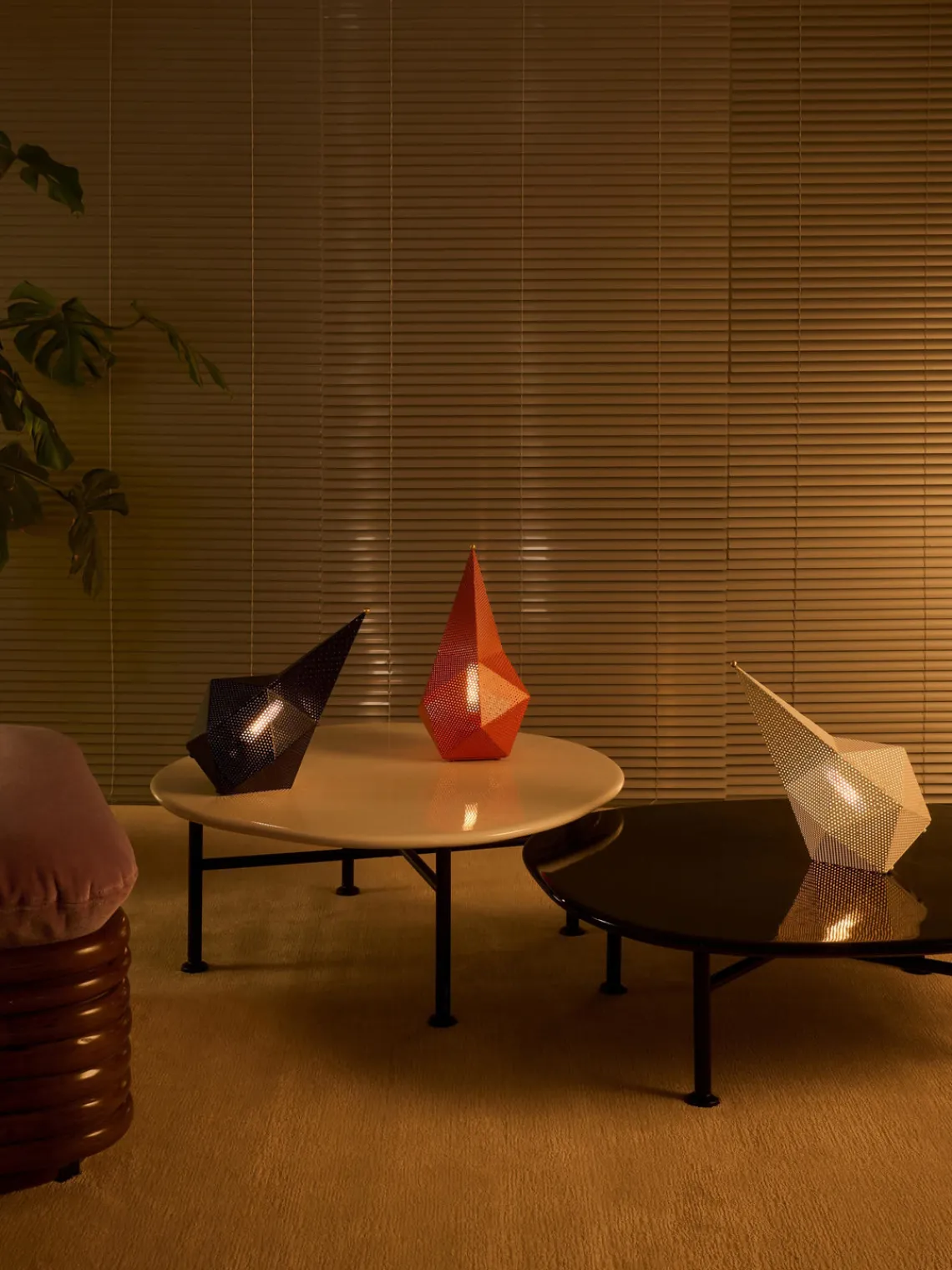 Lámparas De Mesa|Lámparas De Techo>GUBI Lámpara de mesa LED regulable Bagdad, portátil Naranja