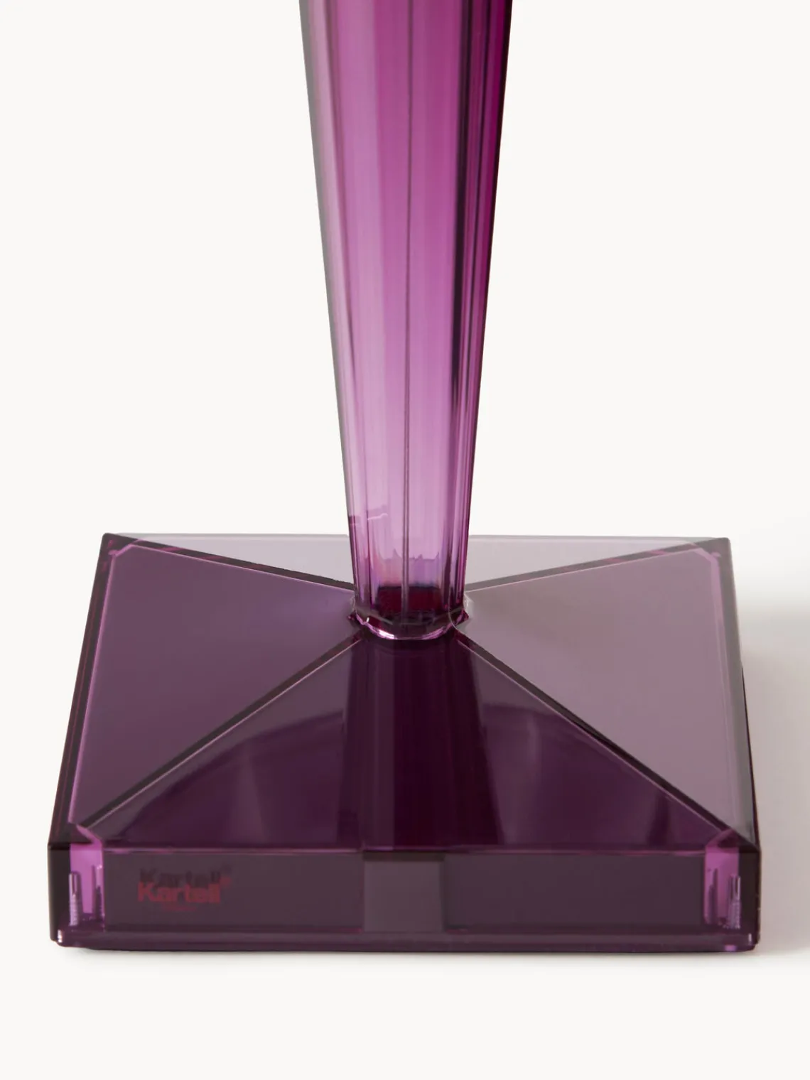 Lámparas De Mesa De Exterior|Lámparas De Mesa De Exterior>Kartell Lámpara de mesa LED regulable Big Battery, Al 37 cm Ciruela