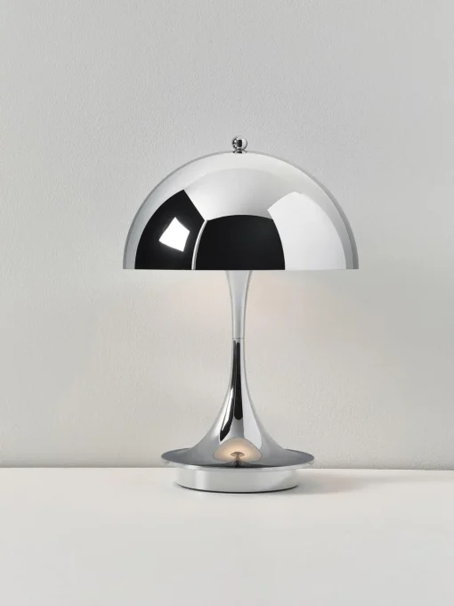 Online Lámpara de mesa LED regulable Panthella de diseño Verner Panton, 24 cm, portátil Lámparas De Mesa|Lámparas De Techo