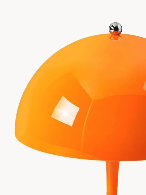 Lámparas De Mesa De Exterior|Lámparas De Mesa>Louis Poulsen Lámpara de mesa LED regulable Panthella 160, diseño Verner Panton Plástico naranja
