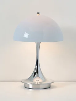 New Lámpara de mesa LED regulable Panthella 160, diseño Verner Panton Lámparas De Mesa|Lámparas De Techo