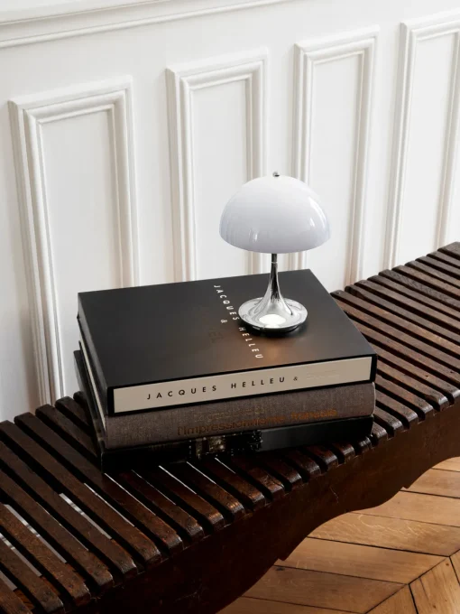 New Lámpara de mesa LED regulable Panthella 160, diseño Verner Panton Lámparas De Mesa|Lámparas De Techo