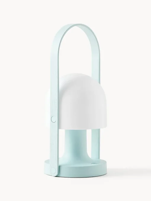 Lámparas De Mesa|Lámparas De Mesa De Exterior>Marset Lámpara de mesa LED regulable Followme, con pantalla orientable Blanco, turquesa