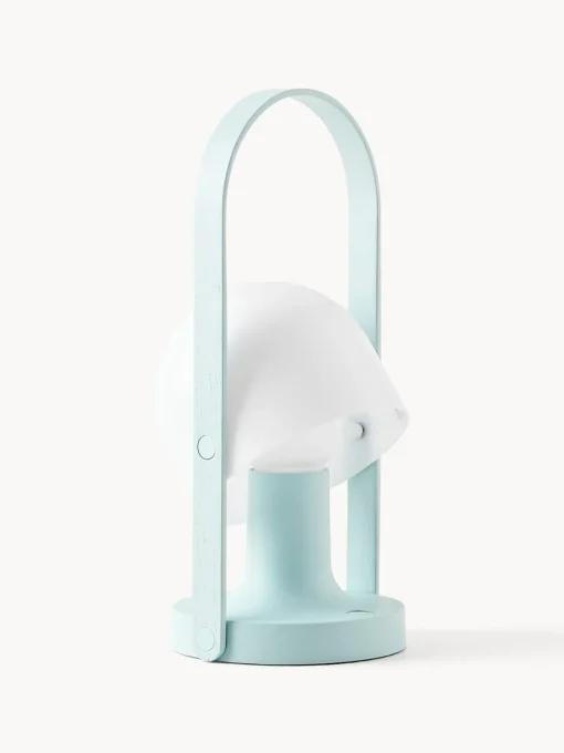 Lámparas De Mesa|Lámparas De Mesa De Exterior>Marset Lámpara de mesa LED regulable Followme, con pantalla orientable Blanco, turquesa