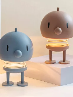 Lámparas De Mesa|Lámparas De Techo></noscript>Hoptimist Lámpara de mesa LED regulable Choco, portátil Gris azulado