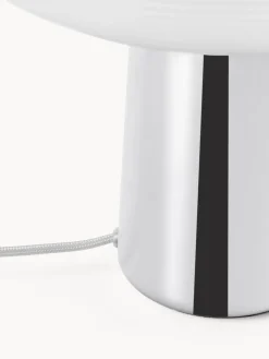 Lámparas De Mesa|Lámparas De Techo></noscript>Westwing Collection Lámpara de mesa Mariella Cromo, blanco