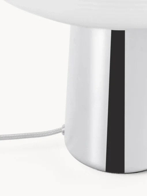 Lámparas De Mesa|Lámparas De Techo>Westwing Collection Lámpara de mesa Mariella Cromo, blanco