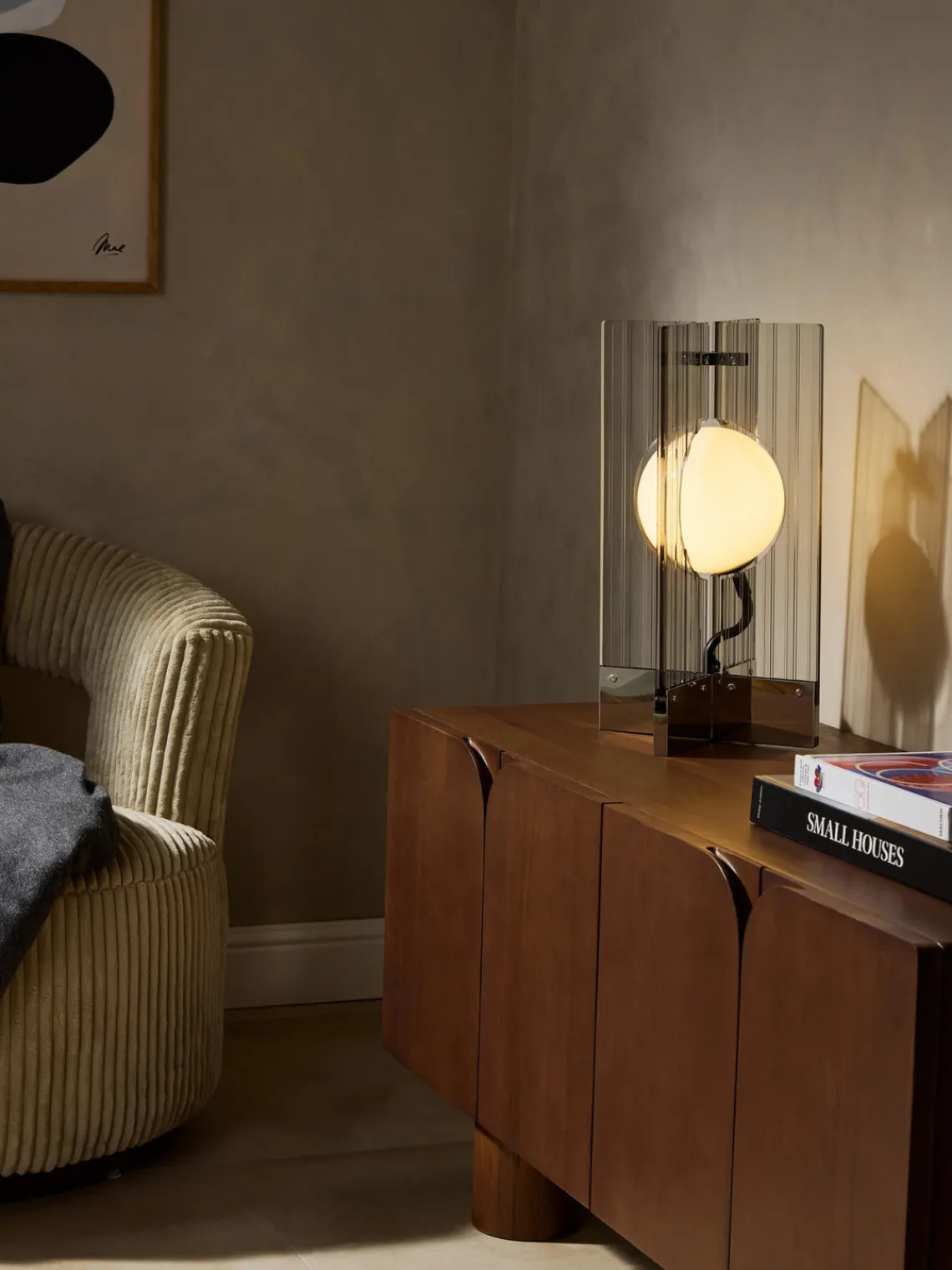 Lámparas De Mesa|Lámparas De Techo>Westwing Collection Lámpara de mesa Mills Gris claro, plateado