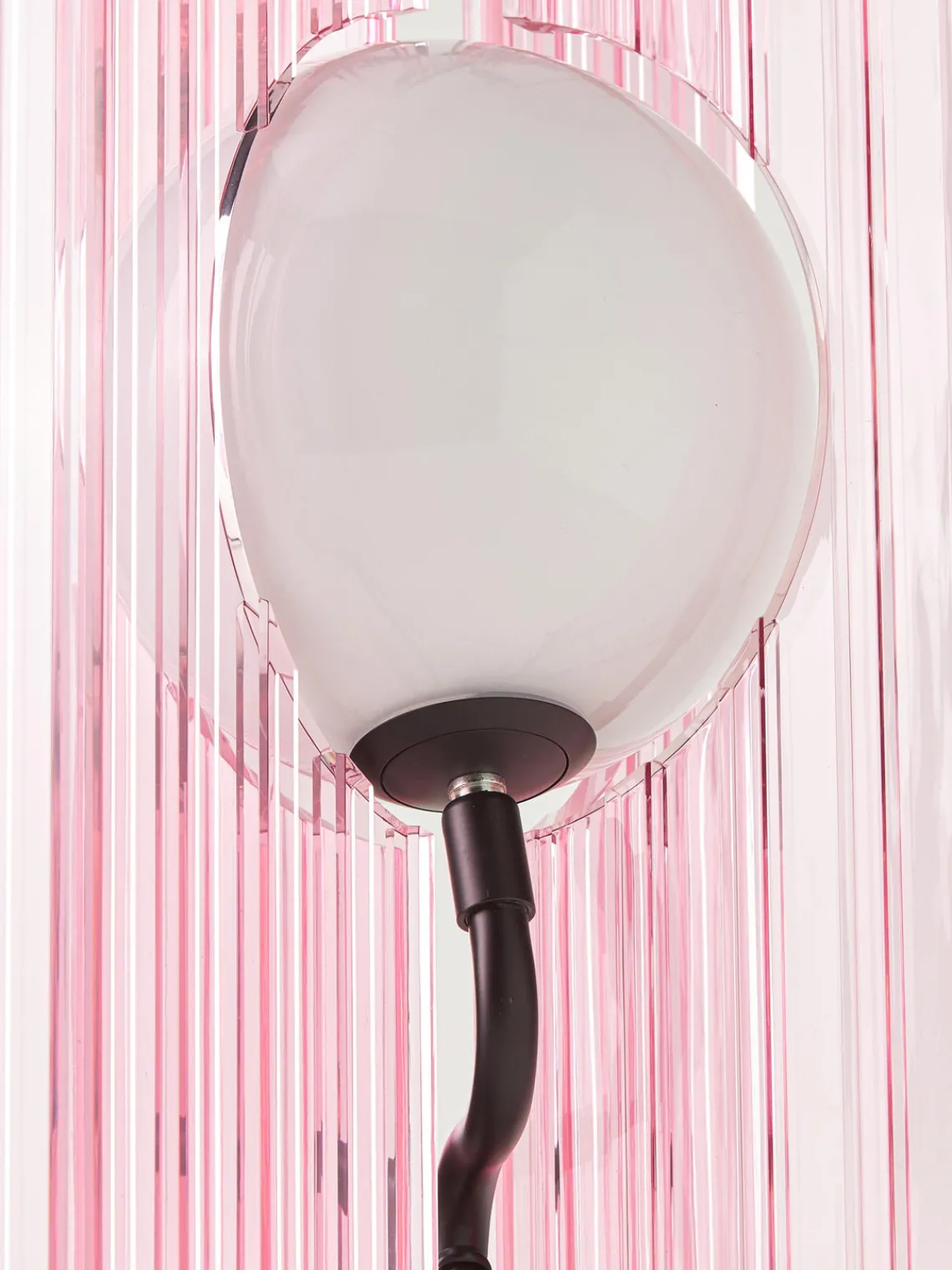 Lámparas De Mesa|Lámparas De Techo>Westwing Collection Lámpara de mesa Mills Rosa claro, plateado