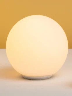 Lámparas De Mesa|Lámparas De Techo></noscript>Artemide Lámpara de mesa pequeña artesanal Dioscuri, tamaños diferentes