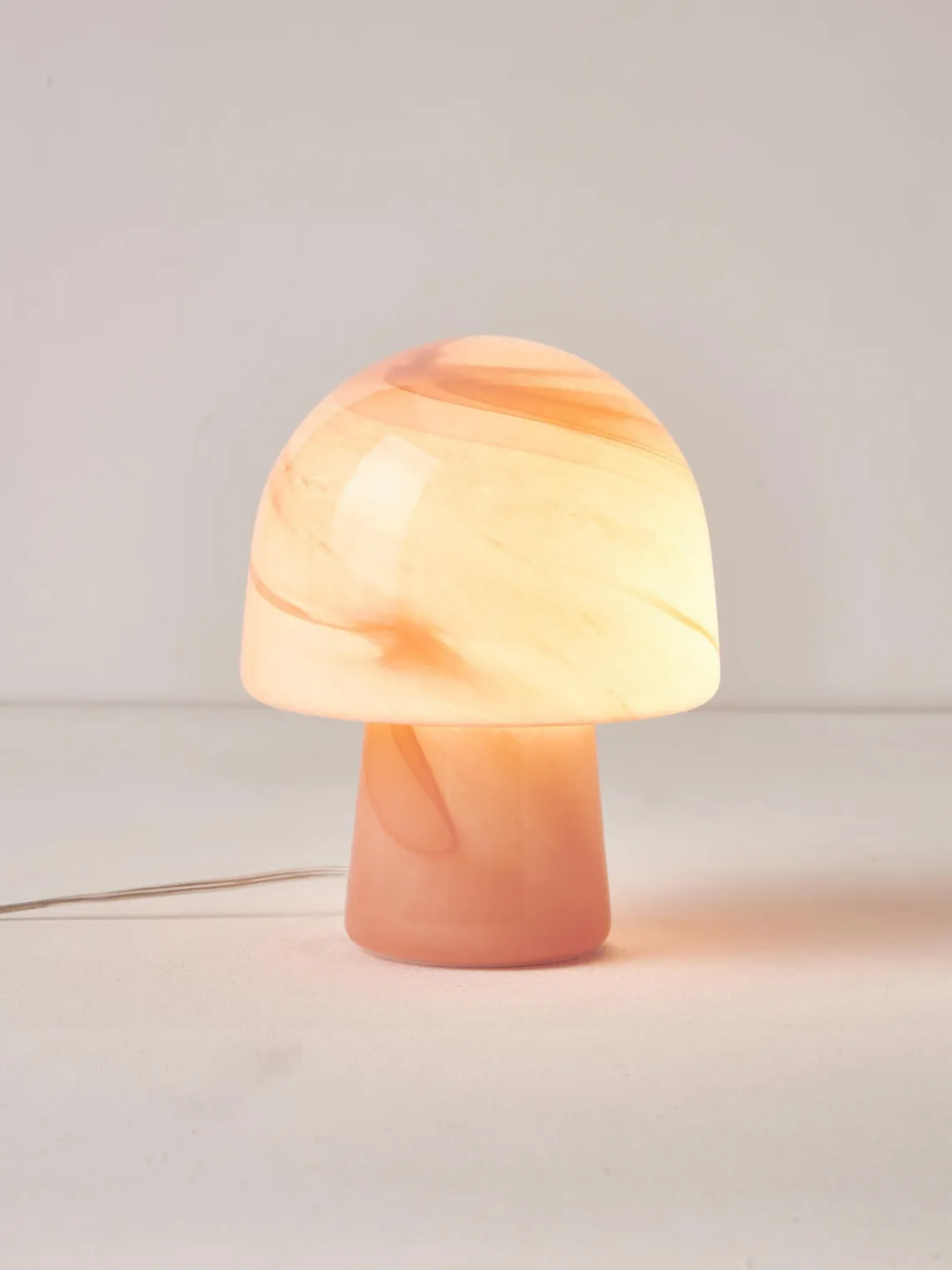 Clearance Lámpara de mesa pequeña efecto mármol Talia Lámparas De Mesa|Lámparas De Techo