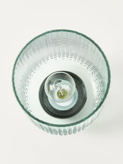 Lámparas De Mesa|Lámparas De Techo></noscript> Lámpara de mesa pequeña LED Pretty Glamour, con temporizador y portátil Verde menta, dorado