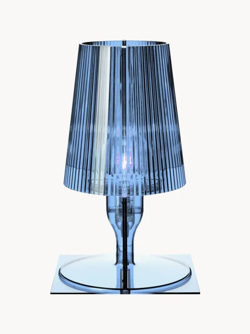 Lámparas De Mesa|Lámparas De Techo>Kartell Lámpara de mesa pequeña LED Take Azul transparente