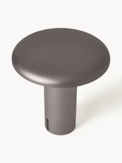 Lámparas De Mesa|Lámparas De Techo></noscript>Artemide Lámpara de mesa pequeña LED regulable Takku, portátil Taupe