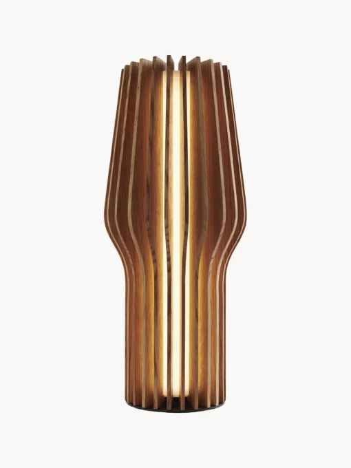 Lámparas De Mesa|Lámparas De Techo>Eva Solo Lámpara de mesa pequeña LED regulable Radiant, portátil Madera de roble
