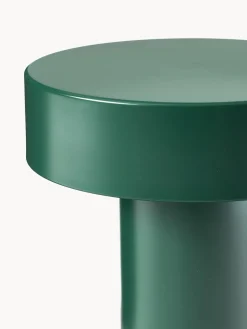 Lámparas De Mesa|Lámparas De Techo></noscript>Westwing Collection Lámpara de mesa pequeña LED regulable Kamal, pórtatil Verde oscuro