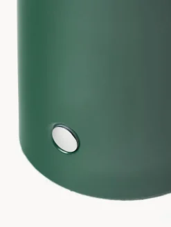 Lámparas De Mesa|Lámparas De Techo></noscript>Westwing Collection Lámpara de mesa pequeña LED regulable Kamal, pórtatil Verde oscuro