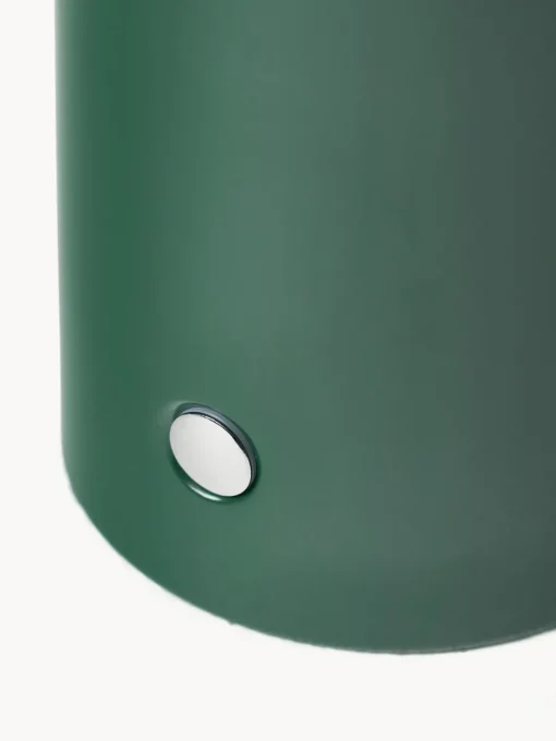 Lámparas De Mesa|Lámparas De Techo>Westwing Collection Lámpara de mesa pequeña LED regulable Kamal, pórtatil Verde oscuro
