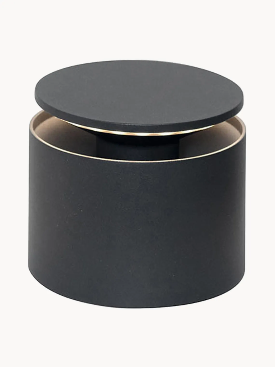 Lámparas De Mesa De Exterior|Lámparas De Techo>Zafferano Lámpara de mesa pequeña LED regulable Push-up Pro, portátil Gris antracita mate