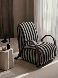 Lámparas De Mesa|Lámparas De Techo></noscript>Ferm Living Lámpara de mesa pequeña LED regulable Arum, portátil Negro