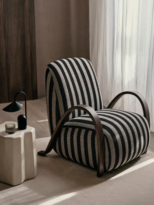 Lámparas De Mesa|Lámparas De Techo>Ferm Living Lámpara de mesa pequeña LED regulable Arum, portátil Negro