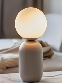 Lámparas De Mesa|Lámparas De Techo> Lámpara de mesa pequeña Notti Greige, Off White
