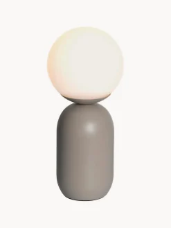 Lámparas De Mesa|Lámparas De Techo></noscript> Lámpara de mesa pequeña Notti Greige, Off White