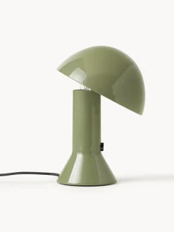 Lámparas De Mesa|Lámparas De Techo></noscript>Martinelli Luce Lámpara de mesa pequeña orientable Elmetto Verde oliva
