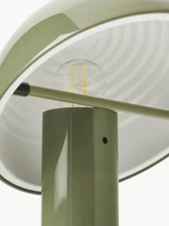 Lámparas De Mesa|Lámparas De Techo></noscript>Martinelli Luce Lámpara de mesa pequeña orientable Elmetto Verde oliva