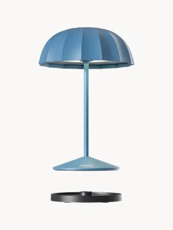 New Lámpara de mesa pequeña para exterior LED regulable Ombrellino, portátil Lámparas De Mesa De Exterior|Lámparas De Techo