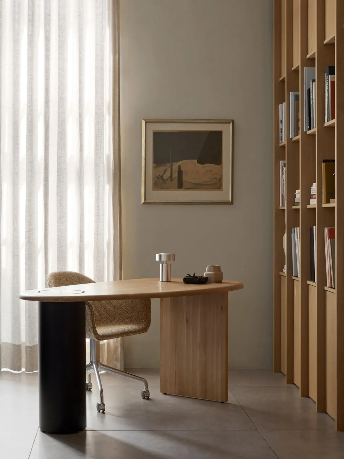 Outlet Lámpara de mesa pequeña regulable Columna, portátil Lámparas De Mesa De Exterior|Lámparas De Mesa