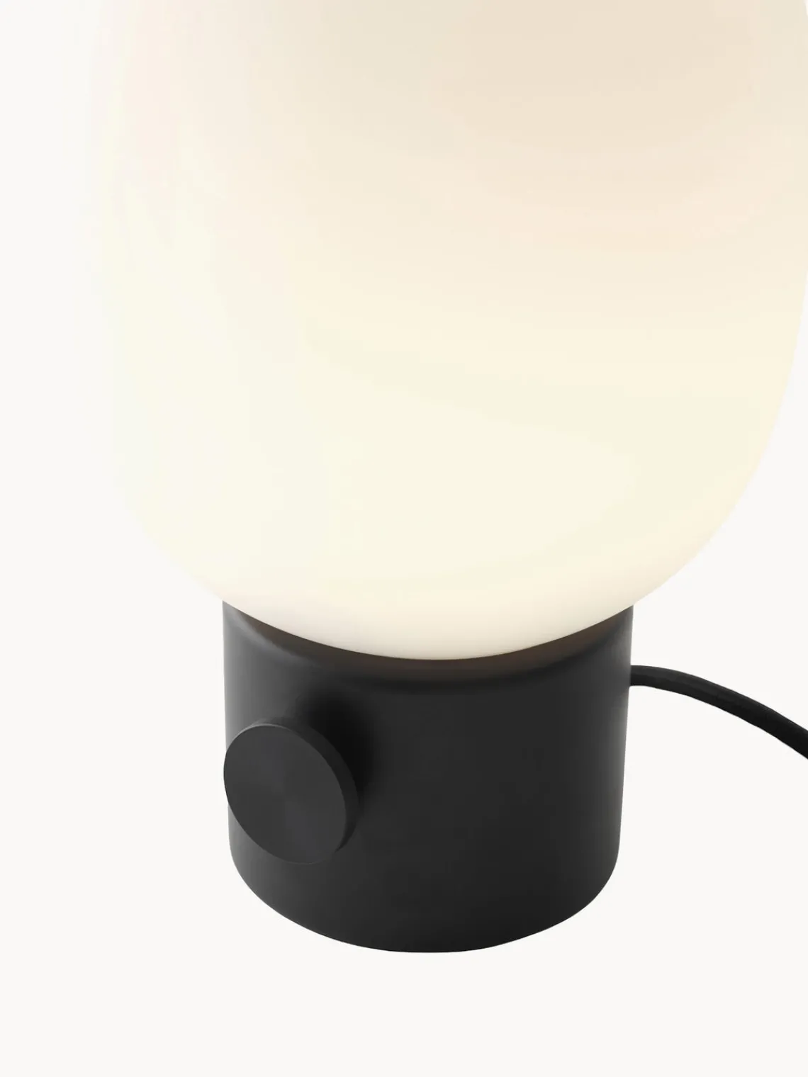 Lámparas De Mesa|Lámparas De Techo>Audo Copenhagen Lámpara de mesa pequeña regulable JWDA, 29 cm Blanco, negro