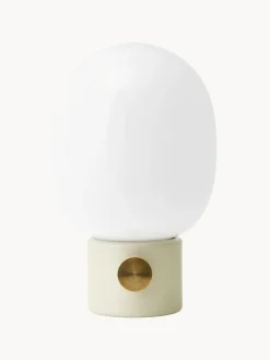 Lámparas De Mesa|Lámparas De Techo>Audo Copenhagen Lámpara de mesa pequeña regulable JWDA, 29 cm Blanco, beige claro, dorado