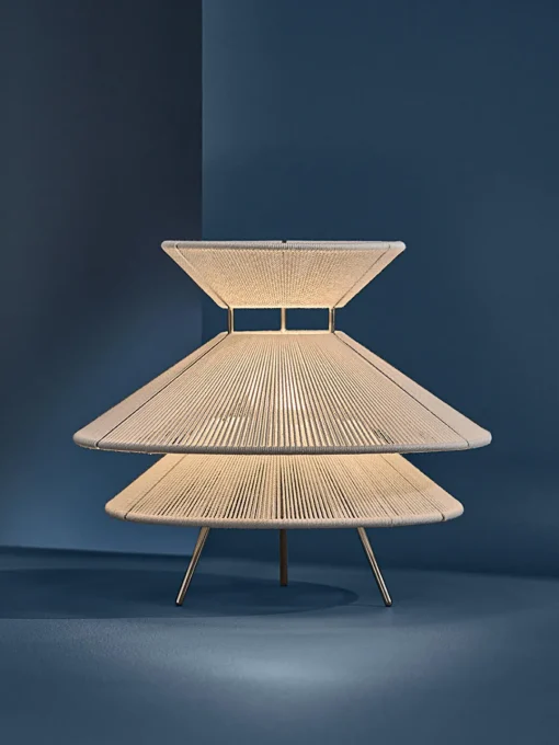 Lámparas De Mesa|Lámparas De Techo>Frandsen Lámpara de mesa regulable de lino Kiku