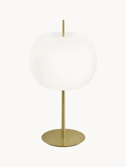 Lámparas De Mesa|Lámparas De Techo>kdln Lámpara de mesa soplada artesanalmente regulable Kushi Dorado