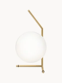 Lámparas De Mesa|Lámparas De Techo>Flos Lámpara de mesa soplada regulable IC Lights Dorado mate