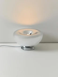 Lámparas De Mesa|Lámparas De Techo></noscript>Westwing Collection Lámpara de mesa Zale Cromo