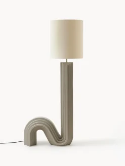 Lámparas De Pie|Lámparas De Techo>Westwing Collection Lámpara de pie de diseño Luomo Greige, beige