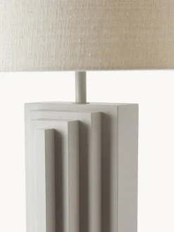 Lámparas De Pie|Lámparas De Techo></noscript>Westwing Collection Lámpara de pie de diseño Luomo Greige, beige