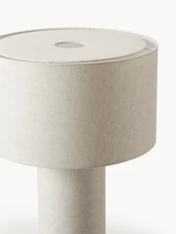 Lámparas De Techo|Lámparas De Pie></noscript>Westwing Collection Lámpara de pie de lino Ron Lino beige claro