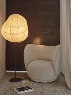 Lámparas De Pie|Lámparas De Techo>Ferm Living Lámpara de pie de papel washi Kurbis