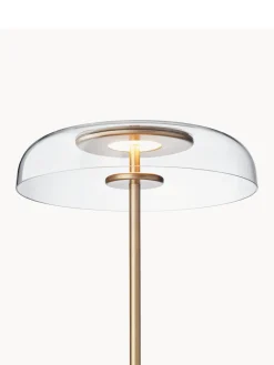 Hot Lámpara de pie LED pequeña soplada regulable Blossi, portátil Lámparas De Pie|Lámparas De Techo