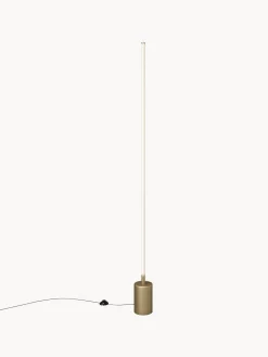Lámparas De Pie|Lámparas De Techo>Maytoni Lámpara de pie LED regulable con cambio de color y mando a distancia Flow Dorado