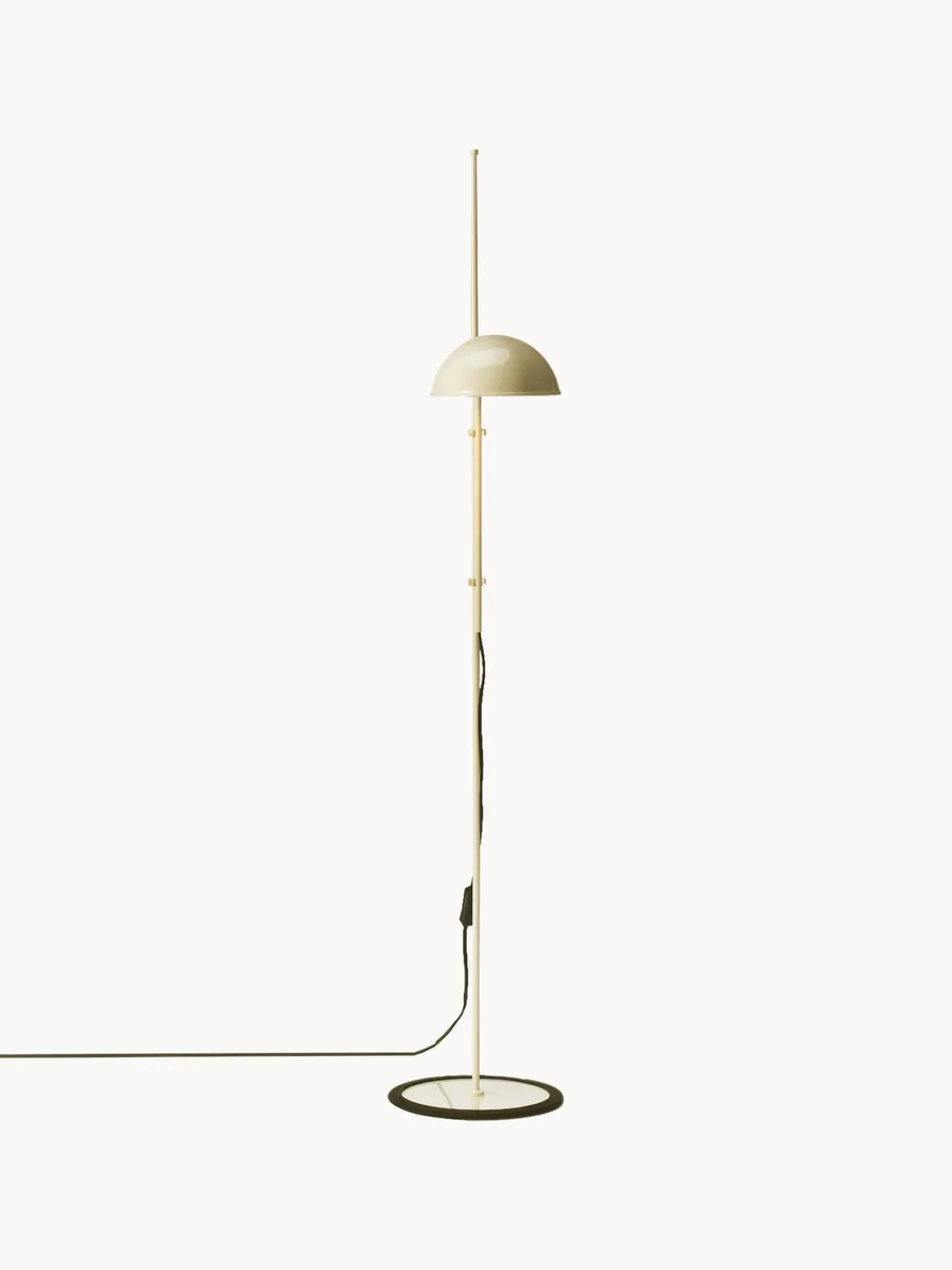 Lámparas De Pie|Lámparas De Techo>Marset Lámpara de pie pequeña con pantalla ajustable Funiculí Beige claro brillante