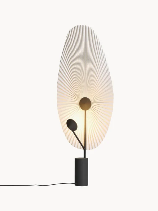 Lámparas De Pie|Lámparas De Techo>Gejst Lámpara de pie pequeña LED regulable Liris Blanco, negro