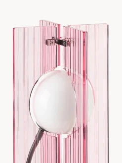 Lámparas De Pie|Lámparas De Techo></noscript>Westwing Collection Lámpara de pie pequeña Mills Rosa claro, plateado