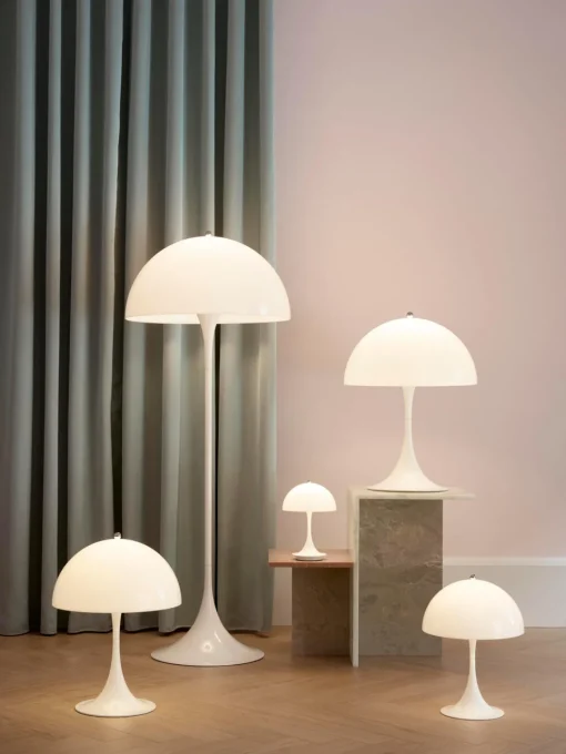 Sale Lámpara de pie pequeña Panthella de diseño Verner Panton Lámparas De Pie|Lámparas De Techo