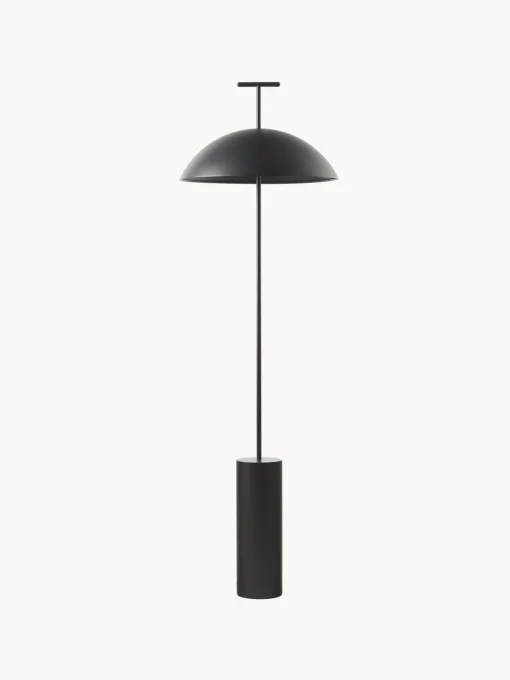 Lámparas De Techo|Lámparas De Pie>Kartell Lámpara de pie pequeña regulable de diseño Geen-a Negro