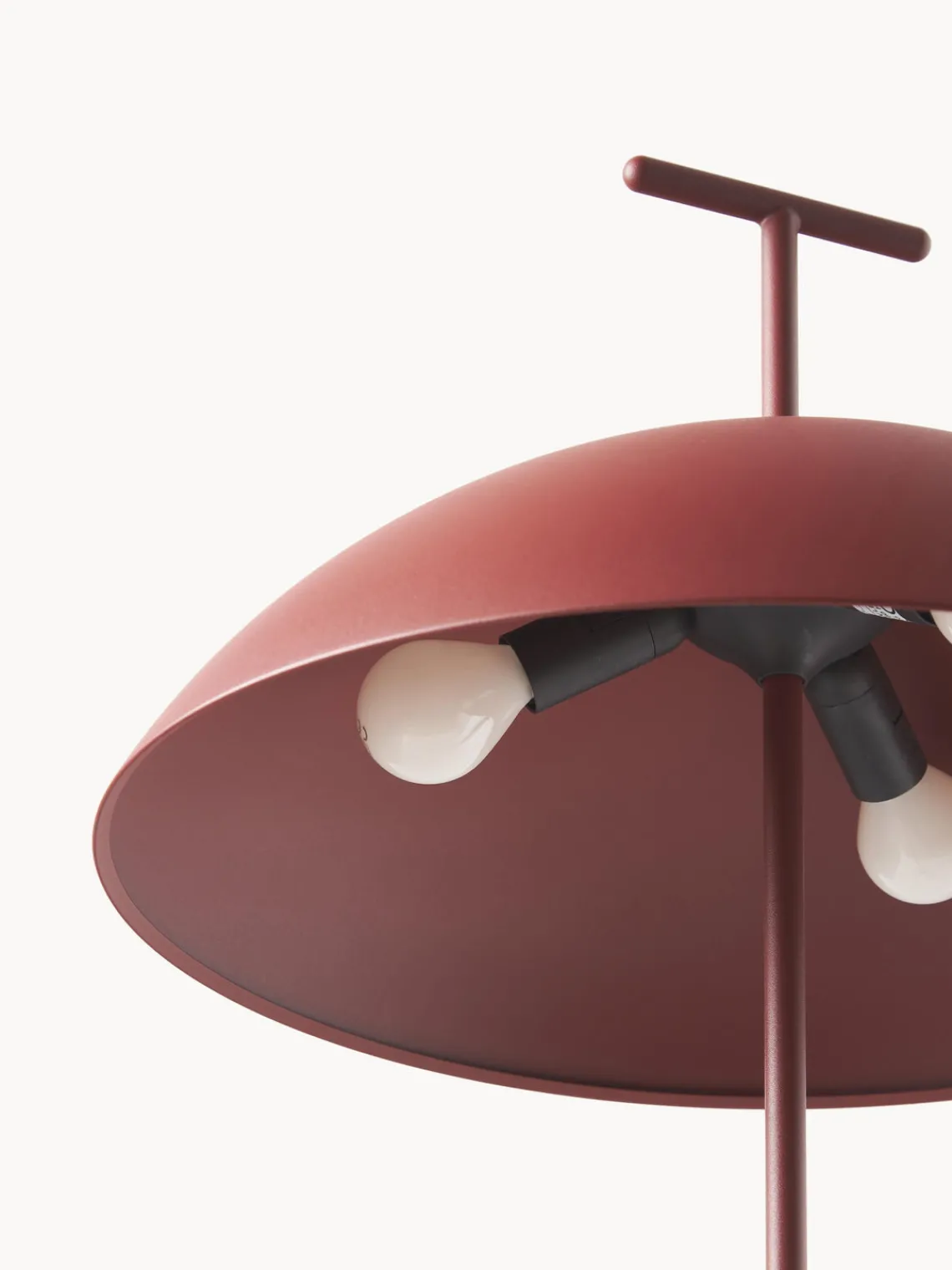 Lámparas De Pie|Lámparas De Techo>Kartell Lámpara de pie pequeña regulable de diseño Geen-a Rojo óxido