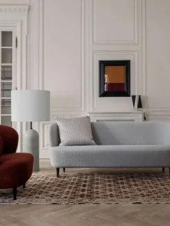 Lámparas De Pie|Lámparas De Techo></noscript>GUBI Lámpara de pie regulable con base de mármol Gravity, 120 cm Beige claro, blanco veteado